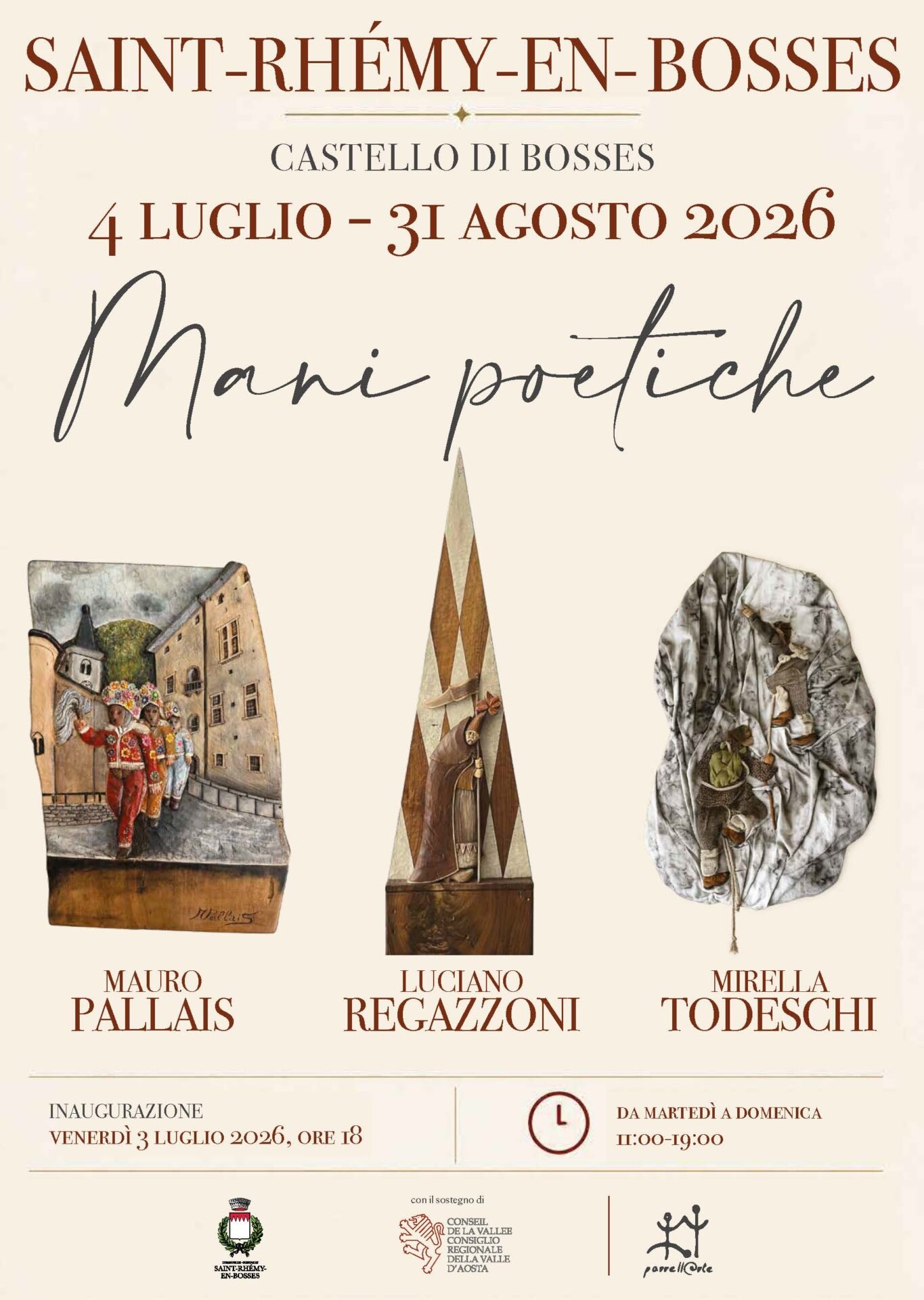 Locandina dell'esposizione'